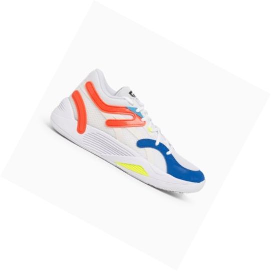Basketbalove Tenisky Puma TRC Blaze Court Damske Biele Ruzove | 376582-024