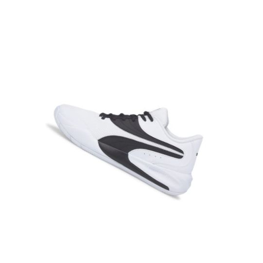 Basketbalove Tenisky Puma Triple Panske Biele Čierne | 376640-010