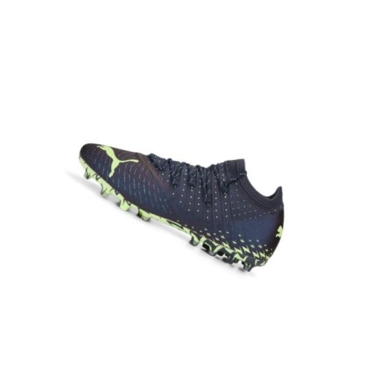 Kopačky Puma FUTURE 1.4 MG Panske Čierne Svetlo Zelene | 106991-010