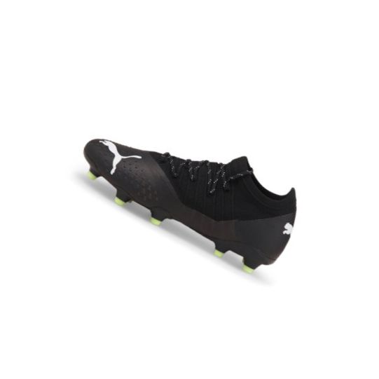 Kopačky Puma FUTURE 2.3 FG/AG Panske Čierne Biele Svetlo Zelene | 106757-010