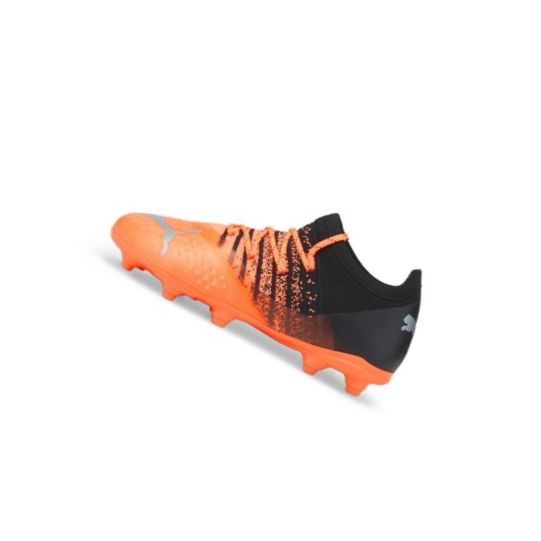 Kopačky Puma FUTURE 2.3 FG/AG Youth Chlapcenske Oranžové Strieborne Čierne | 106772-011