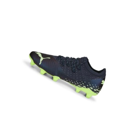 Kopačky Puma FUTURE 2.4 FG/AG Panske Čierne Svetlo Zelene | 106995-010