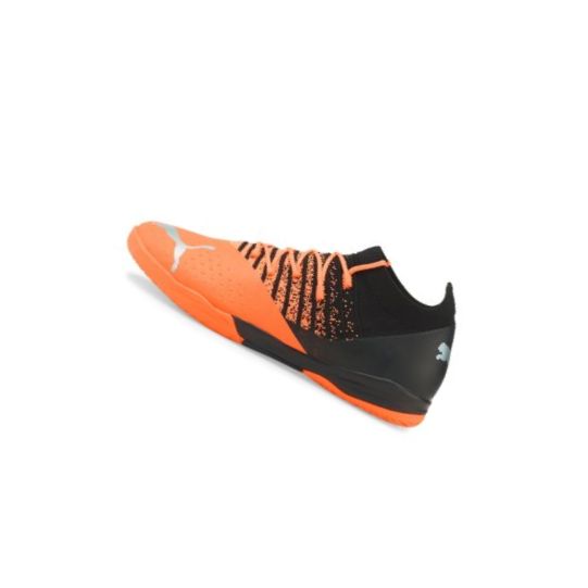 Kopačky Puma FUTURE 3.3 IT Panske Oranžové Strieborne Čierne | 106765-010
