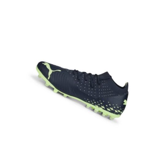 Kopačky Puma FUTURE 3.4 MG Panske Čierne Svetlo Zelene | 107001-010