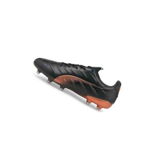 Kopačky Puma KING Platinum 21 FG/AG Panske Čierne Oranžové | 106478-010