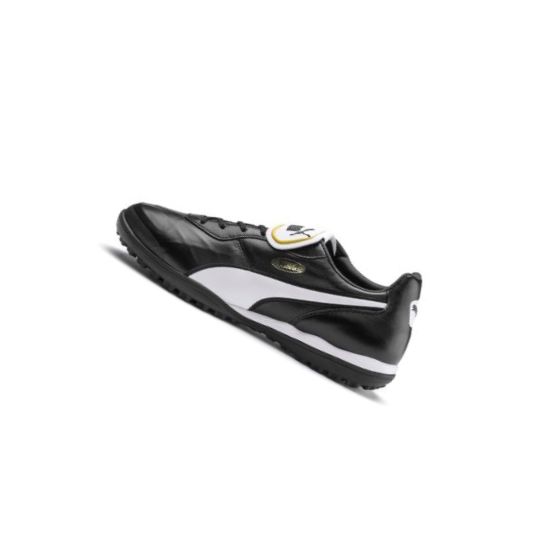 Kopačky Puma KING Top TT Panske Čierne Biele | 105734-010