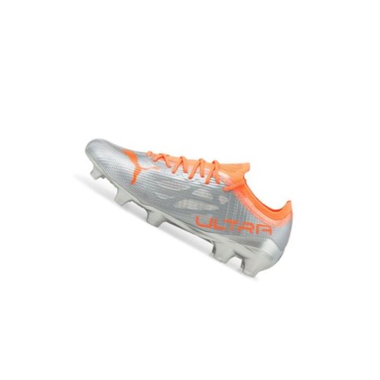 Kopačky Puma ULTRA 1.4 FG/AG Panske Strieborne Oranžové | 106694-011