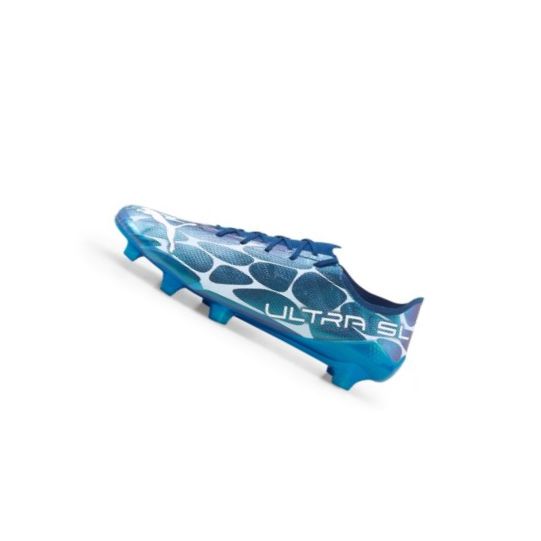 Kopačky Puma ULTRA SL GLOW FG Panske Biele Modre | 106788-010