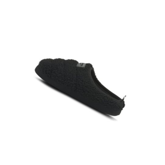 Sandále Puma Scuff Sherpa Youth Slippers Dievcenske Čierne Tmavo Siva | 385354-020