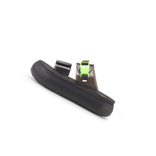 Sandále Puma Suede Mayu Pop Swimming Sandals Damske Čierne Svetlo Zelene | 384433-020