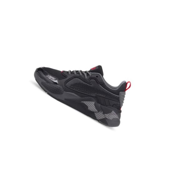 Tenisky Puma BATMAN RS-X JR Chlapcenske Čierne | 383083-010