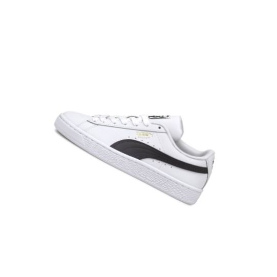 Tenisky Puma Basket Classic XXI Youth Chlapcenske Biele Čierne | 380569-010
