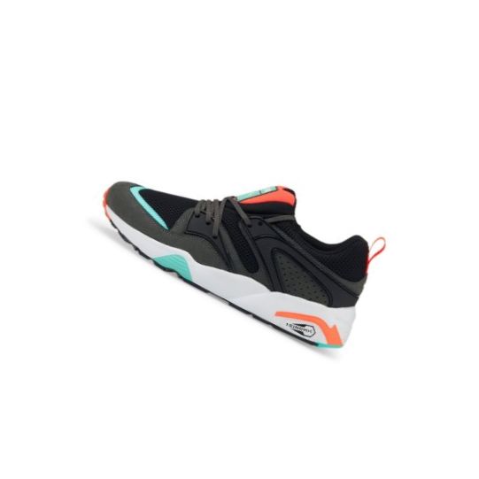 Tenisky Puma Blaze of Glory "Reverse Classics" Panske Čierne Siva Koralove | 383532-010