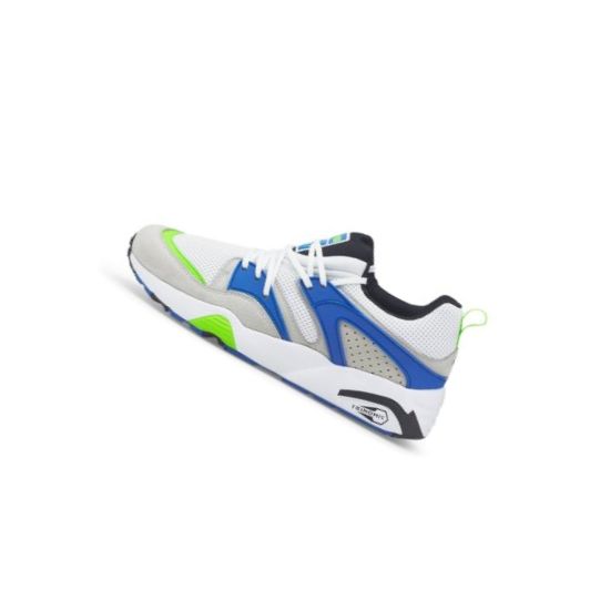 Tenisky Puma Blaze of Glory "Reverse Classics" Panske Biele Čierne Modre | 383532-011