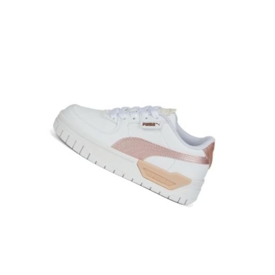 Tenisky Puma Cali Dream Shiny Pack Dievcenske Biele Ruzove Zlate | 386074-020