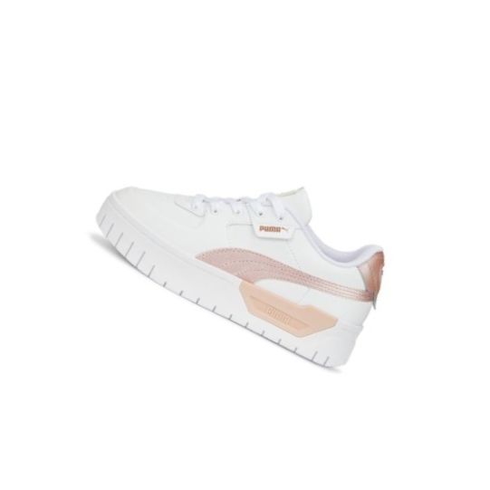 Tenisky Puma Cali Dream Shiny Pack Youth Dievcenske Biele Ruzove Zlate | 386073-020