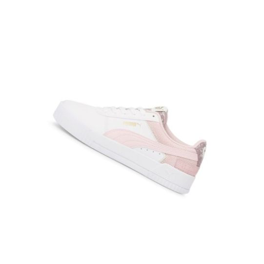 Tenisky Puma Carina Patchwork Damske Biele Ruzove Zlate | 383907-021