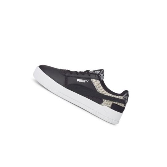 Tenisky Puma Carina Patchwork Damske Čierne Čierne Strieborne | 383907-020