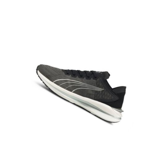 Tenisky Puma Electrify Nitro Youth Chlapcenske Biele Metal Strieborne Čierne | 195558-010