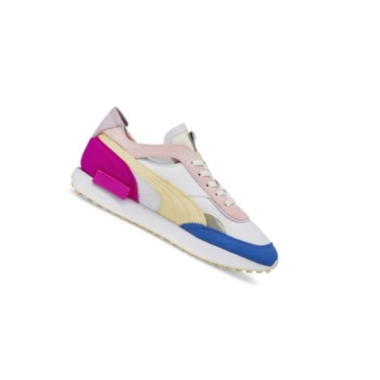 Tenisky Puma Future Rider Cut-Out Damske Biele Kvetinové Ruzove | 383826-021