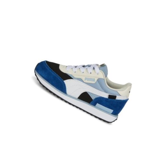 Tenisky Puma Future Rider Splash Chlapcenske Modre Modre Svetlomodrá Čierne Biele | 381855-010