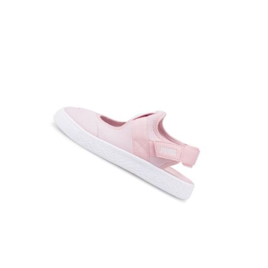 Tenisky Puma Light-Flex Summer Chlapcenske Ruzove Biele | 383191-011
