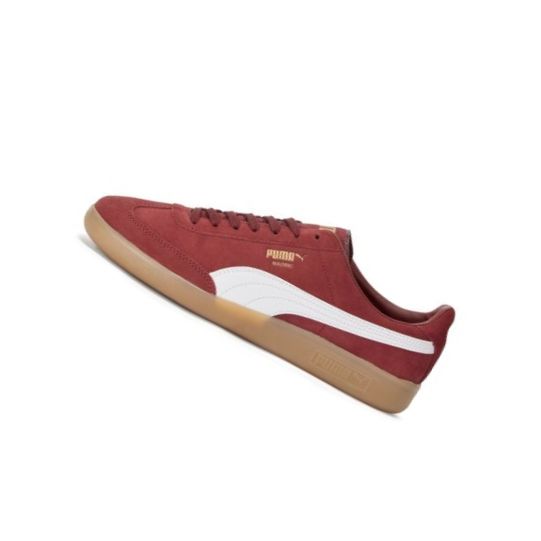 Tenisky Puma Madrid SD Panske Červené Biele Zlate | 384356-012