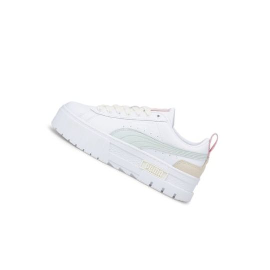 Tenisky Puma Mayze Luxe Damske Biele | 383995-021