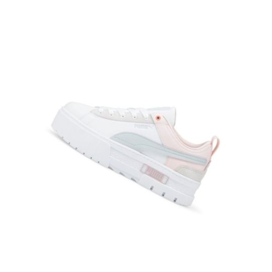 Tenisky Puma Mayze Raw Damske Biele Ruzove | 383119-021