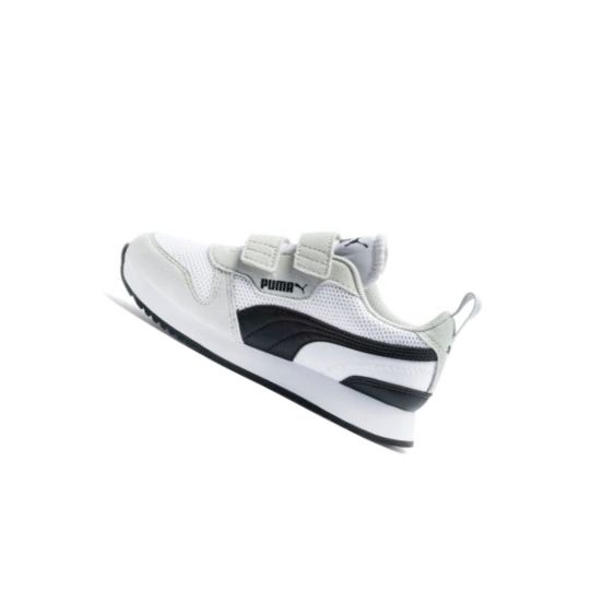 Tenisky Puma R78 Chlapcenske Biele Siva Nachový Čierne | 373617-014