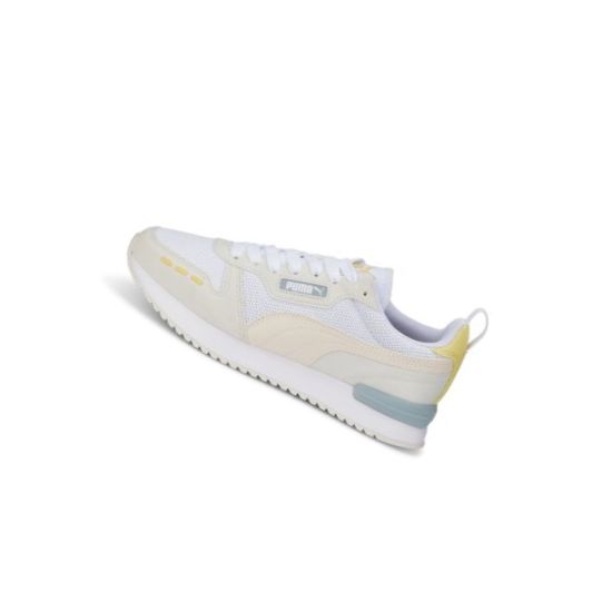 Tenisky Puma R78 Runner Panske Biele Ruzove Siva | 373117-014