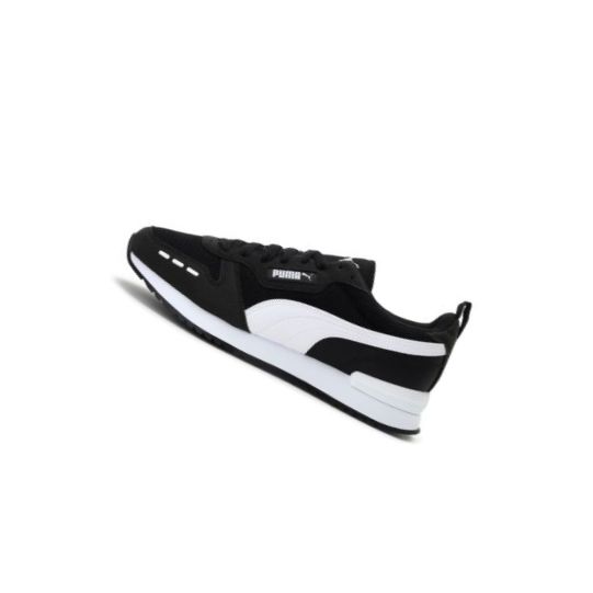 Tenisky Puma R78 Runner Panske Čierne Biele | 373117-010