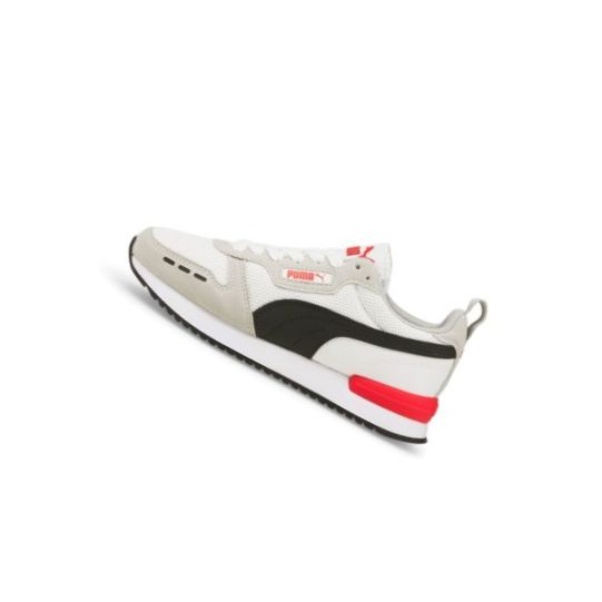 Tenisky Puma R78 Youth Chlapcenske Biele Čierne Červené | 373616-013