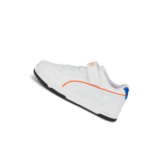 Tenisky Puma RBD Game Low Chlapcenske Biele Modre | 387351-011