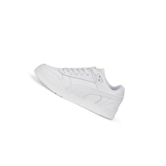 Tenisky Puma RBD Game Low Youth Chlapcenske Biele Biele Zlate | 387350-012