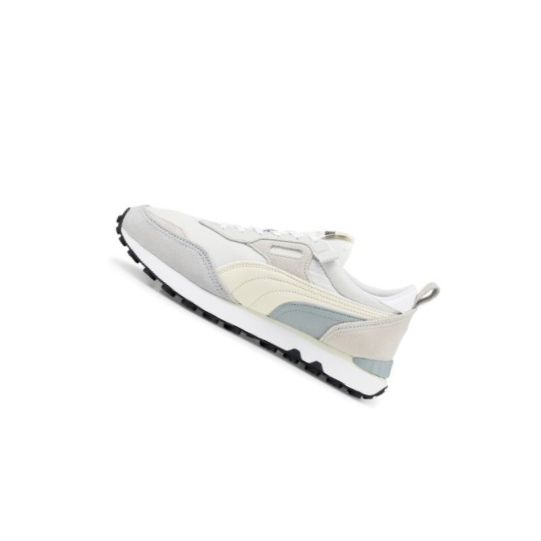 Tenisky Puma Rider FV Panske Béžové Biele Svetlo Modre | 387672-010