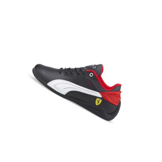 Tenisky Puma Scuderia Ferrari Drift Cat Delta Youth Chlapcenske Čierne Biele | 306896-010