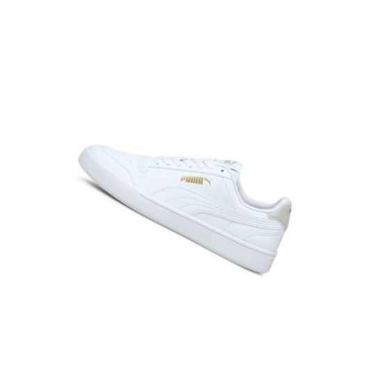 Tenisky Puma Shuffle Youth Chlapcenske Biele Biele Siva Nachový Zlate | 375688-012