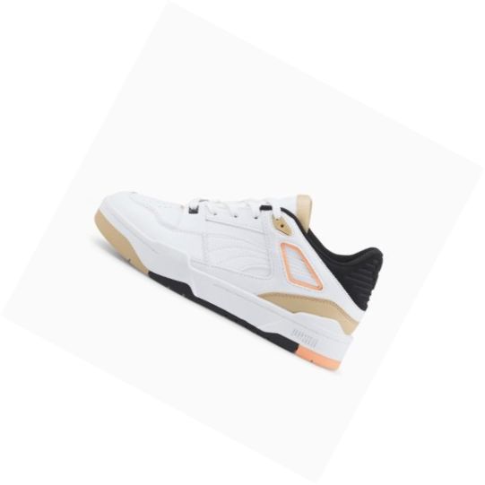 Tenisky Puma Slipstream Damske Biele Čierne Svetlo Hnede | 386270-020