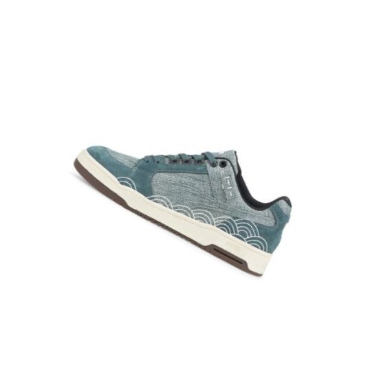 Tenisky Puma Slipstream Lo Sashiko Damske Siva Modre | 385802-020