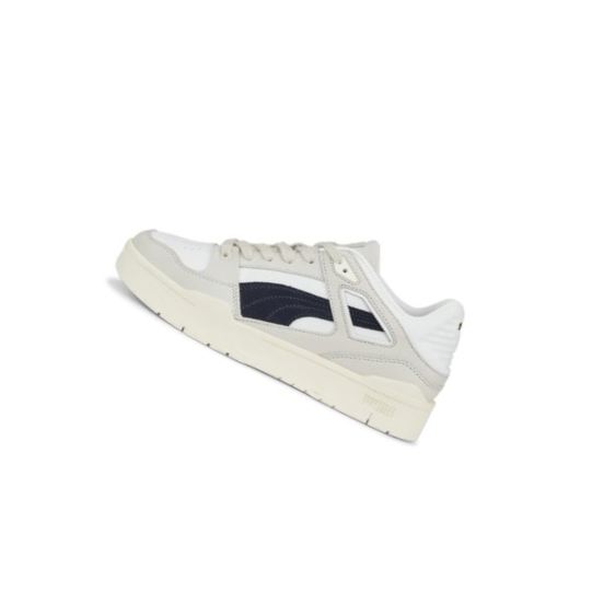 Tenisky Puma Slipstream Lux Panske Biele Siva | 387550-011