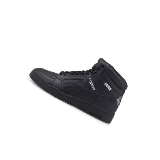 Tenisky Puma Slipstream Stredne Panske Čierne Biele | 384348-010