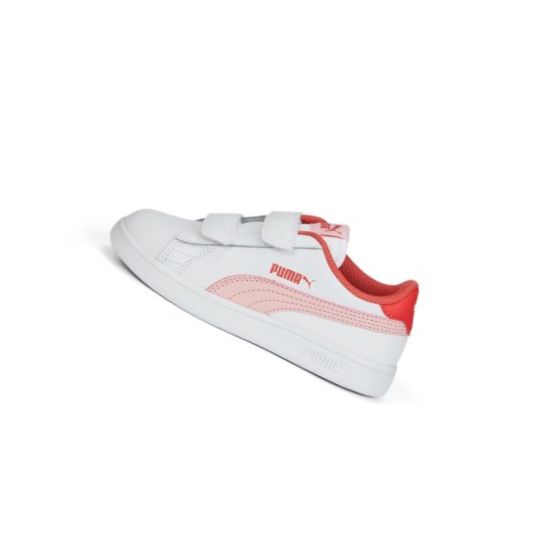Tenisky Puma Smash v2 Chlapcenske Biele | 365173-012
