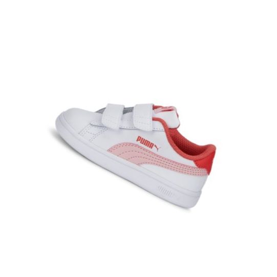 Tenisky Puma Smash v2 Chlapcenske Biele | 365174-012