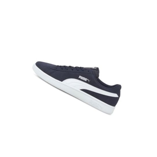 Tenisky Puma Smash v2 Panske Námornícka Modrá Biele | 364989-016