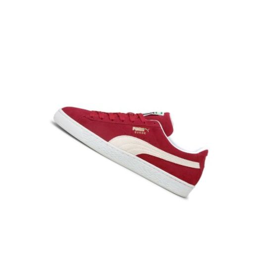 Tenisky Puma Suede Classic XXI Panske Tmavo Červené Biele | 374915-012