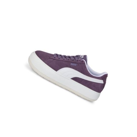 Tenisky Puma Suede Mayu Damske Nachový Siva Biele | 380686-020