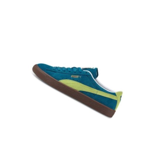 Tenisky Puma Suede VTG Panske Modre Koralove Žlté | 374921-011