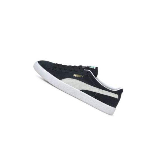 Tenisky Puma Suede VTG Panske Čierne Biele | 374921-010