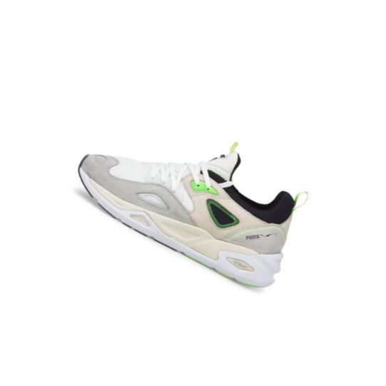 Tenisky Puma TRC Blaze The Triangle Panske Biele Zelene | 383104-013